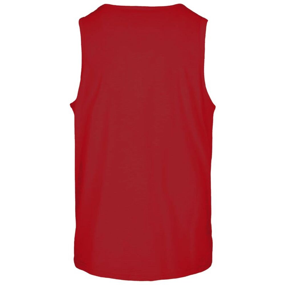 Build Your Brand Mens Basic Tank Top / Burgundy
